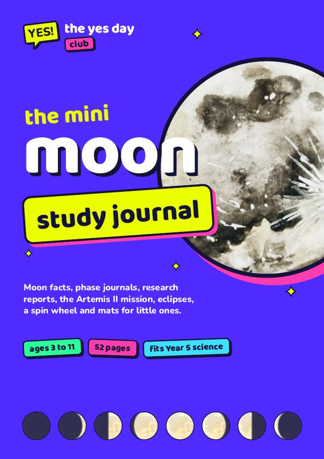 Cover of Mini Moon Study Journal