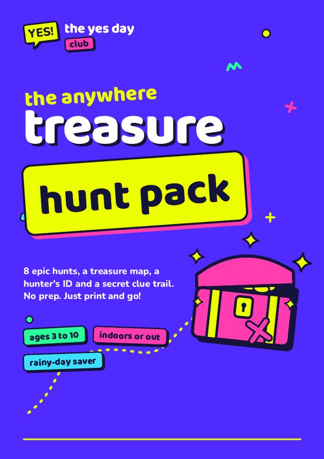 Cover of The Anywhere Treasure Hunt Pack